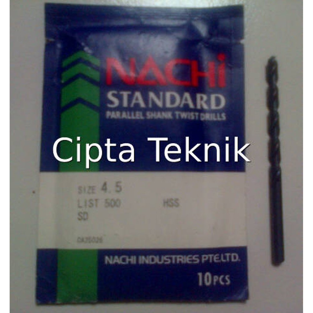 Dijual Mata bor nachi 4 5mm Murah