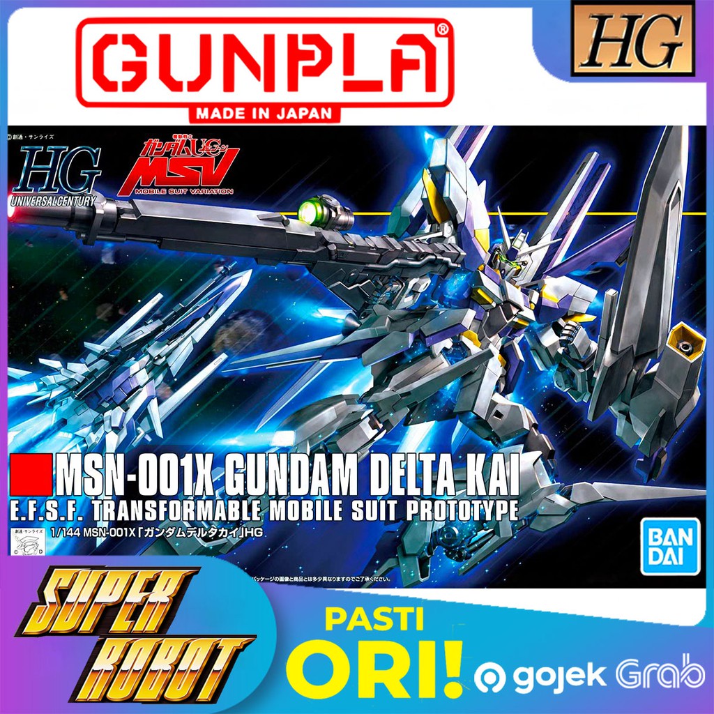 BANDAI HG Gundam Delta Kai - HGUC