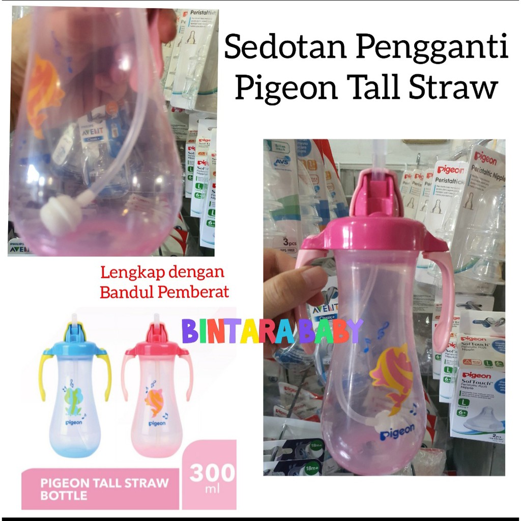 Kompatibel Sedotan Pengganti Pigeon Tall Straw Replacement Straw For Pigeon Tall Straw