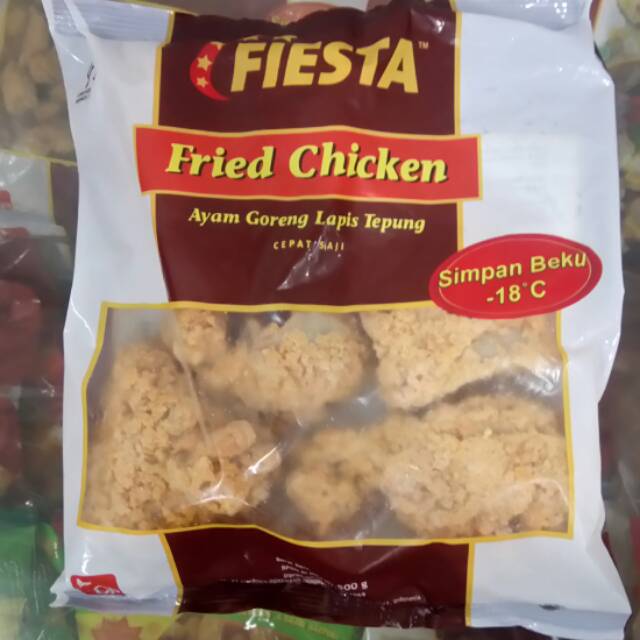 

FIESTA Fried Chicken (Ayam Goreng Lapis Tepung) 500gr