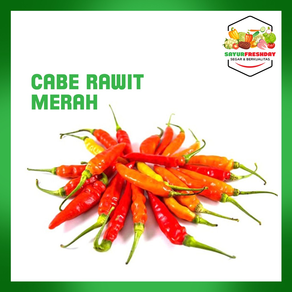 

Cabe Rawit Merah 100gram