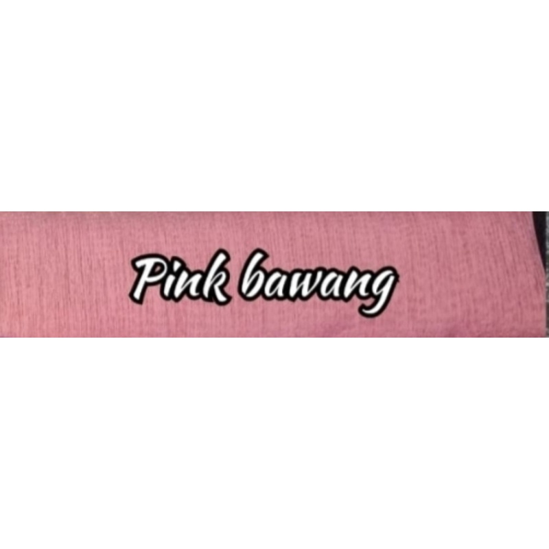 slendang organza 2.5-Pink bawang