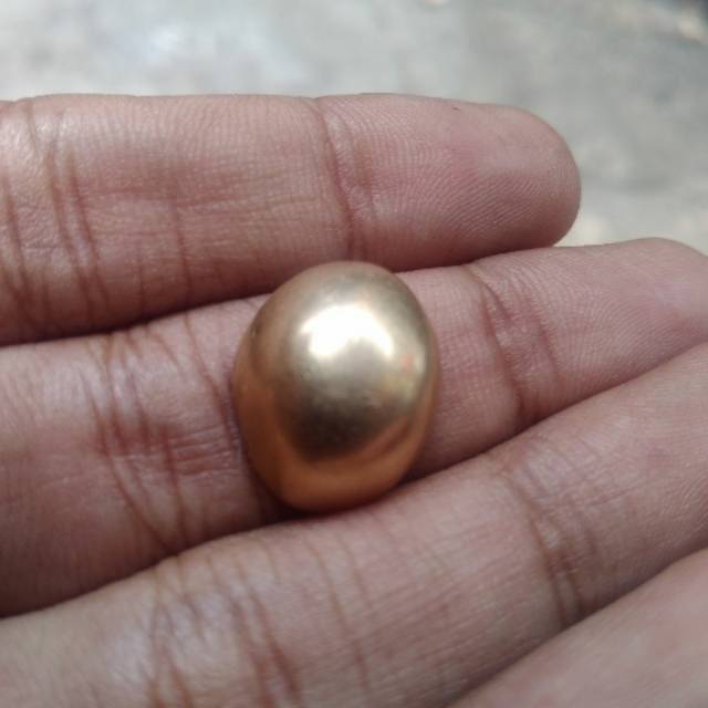 Batu mustika badar emas asli