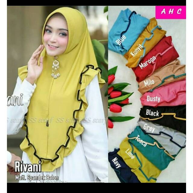 Jilbab Bergo List kriwil