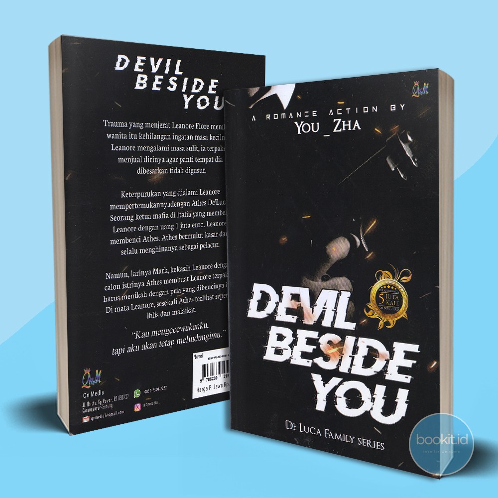 Buku Novel Devil Beside You_Zha