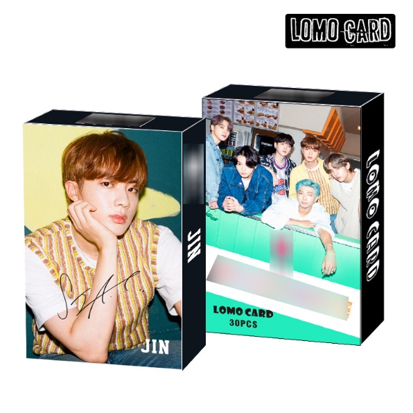 30pcs / Kotak Kartu Foto Grup Kpop BTS