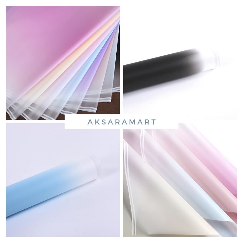 

KERTAS CELLOPHANE KERTAS BUKET FLOWER WRAPPING PAPRER MOTIF GRADASI / GRADIENT