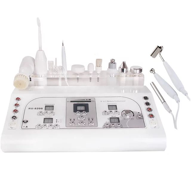 alat facial 8 fungsi 8in1 galvanic hf vacum comedo dll