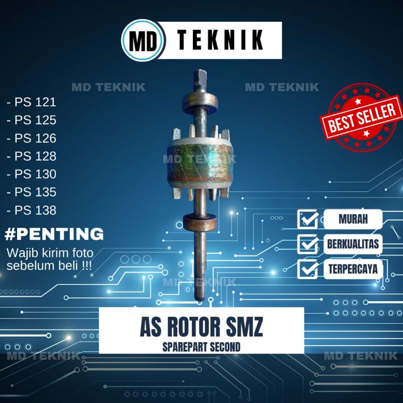 Rotor / As pompa air shimizu