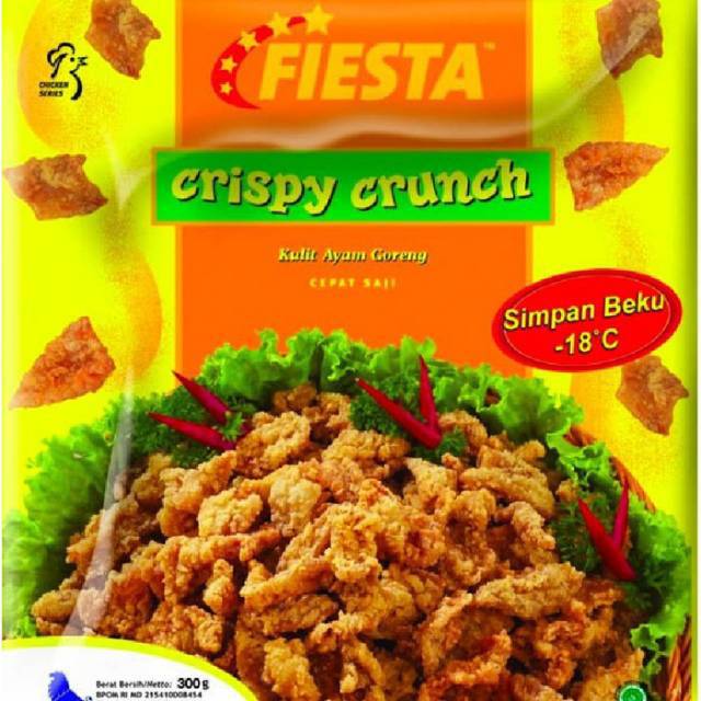 Fiesta Crispy Crunch Kulit Ayam Goreng/Champ Crunchy