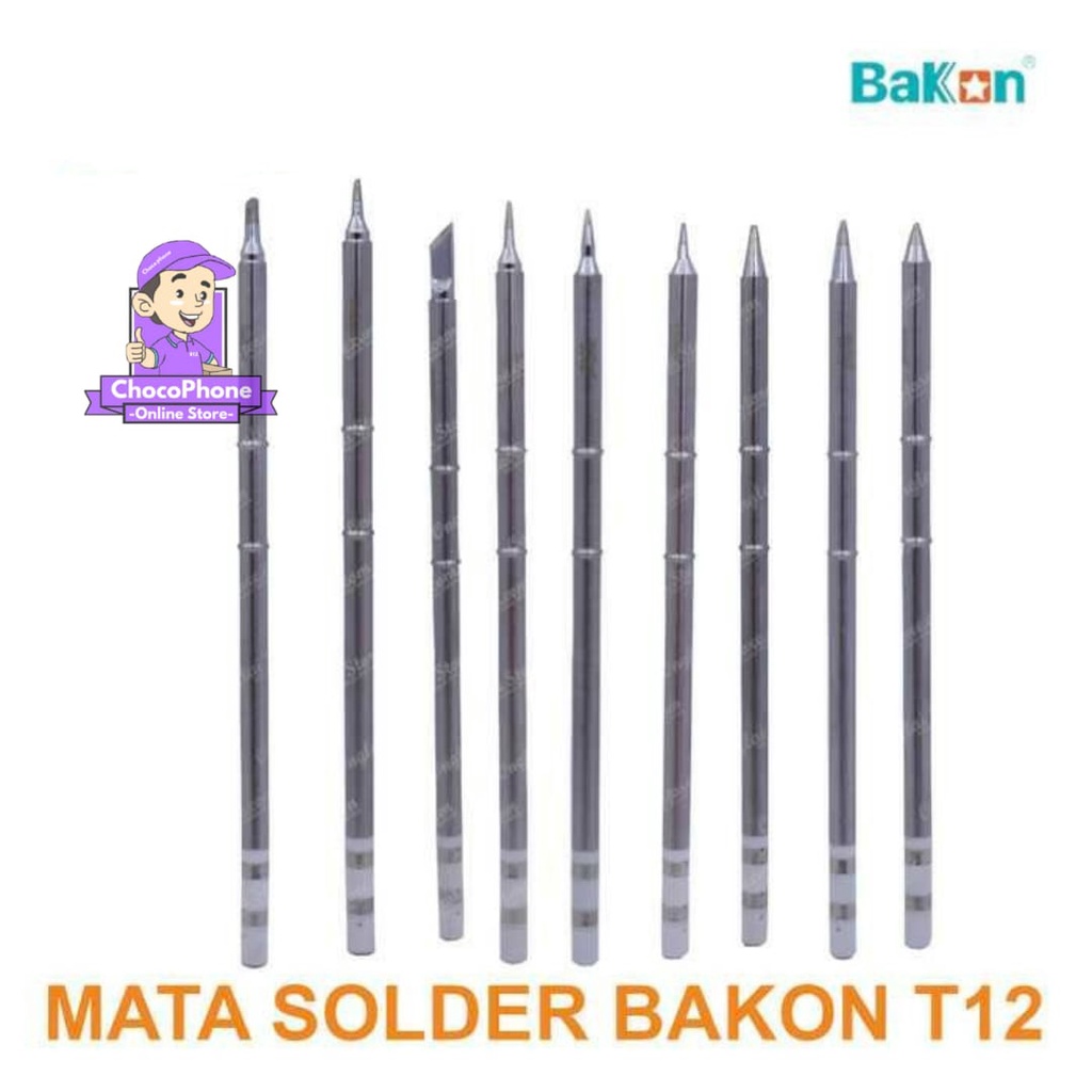 MATA SOLDER T12 STATION IRON BAKON T-12 SOLDERING ORIGINAL