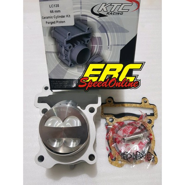 CYLINDER BLOK KTC 66 MM JUPITER MX - MX KING - VIXION - R15 - XABRE RACING ORIGINAL ORI