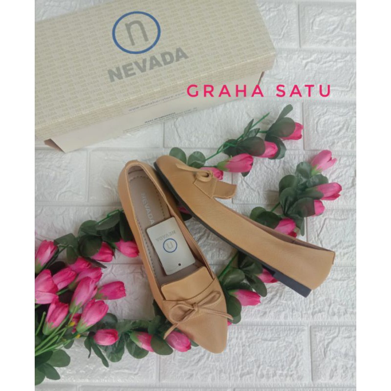 sepatu flat shoes wanita nevada
