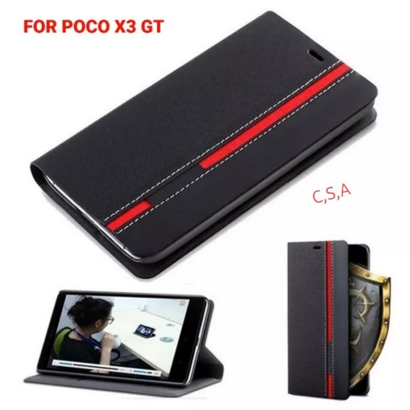 Flip Cover Xiaomi Poco X3 GT PU Leather Case