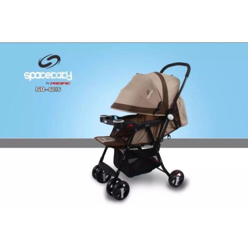 Stroller Spacebaby by pacific SB 6212 &amp; SB 6215 Kereta Bayi