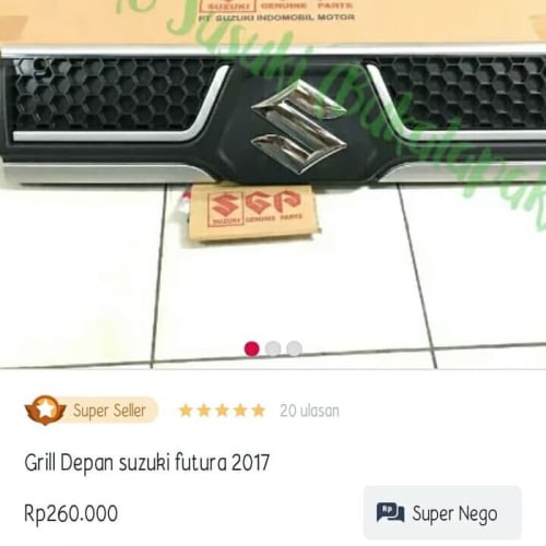 [Eksterior Mobil] Grill depan suzuki futura