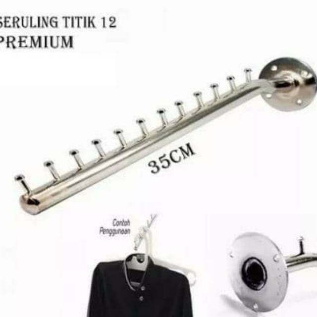 Hanger Seruling 12titik