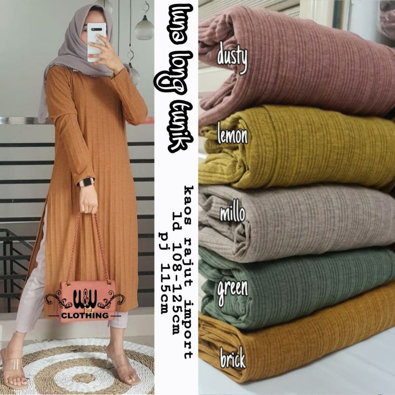 LUNA LONG TUNIK BY W&amp;W