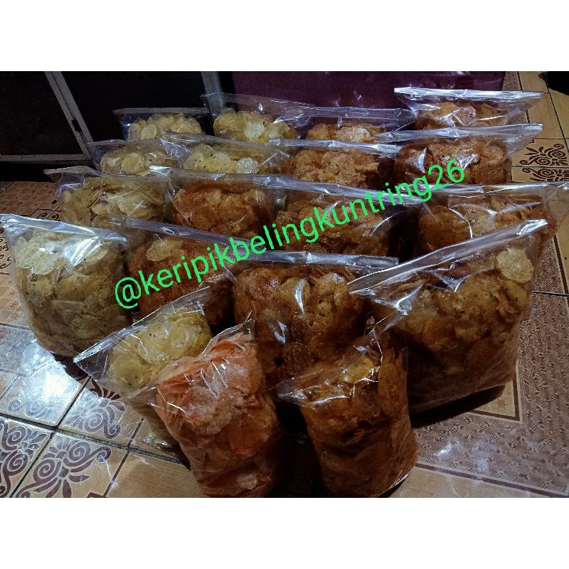 

Keripik beling kuntring 500gram