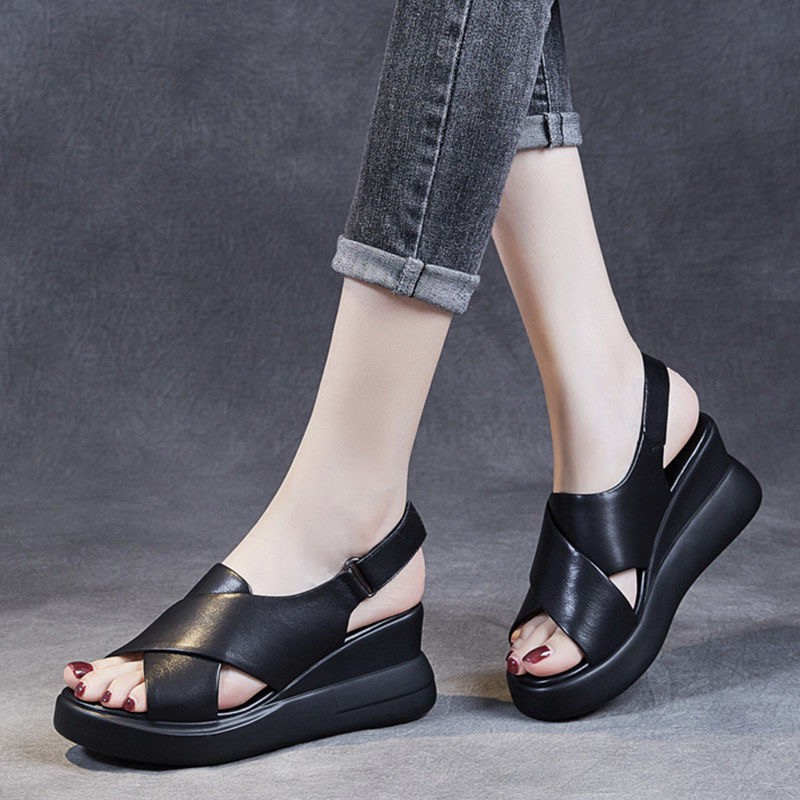 Sandal Wanita Tinggi Awet Ringan Sepatu Sandal Cewek Import Original Harga Murah Trendy Kekinian Viral