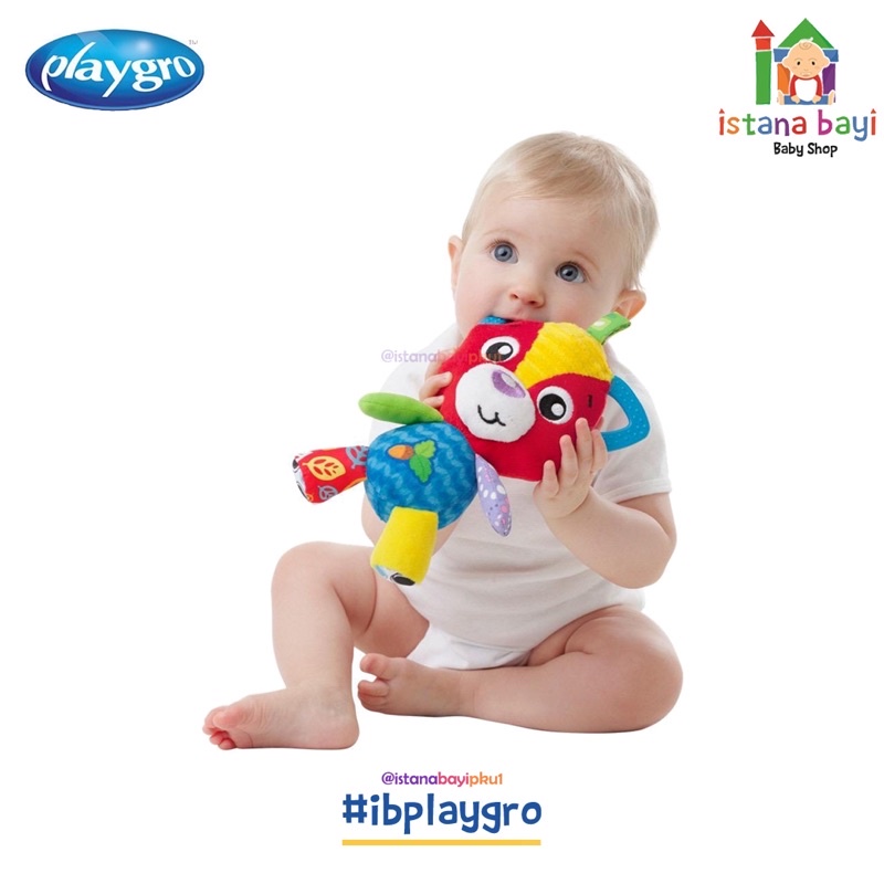 Playgro Baby Felix Fox Teething Friend - Mainan gigitan bayi