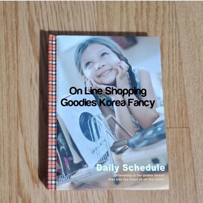 

Agenda Diary Schedule Motif Girl Ori Korea Ready Stock