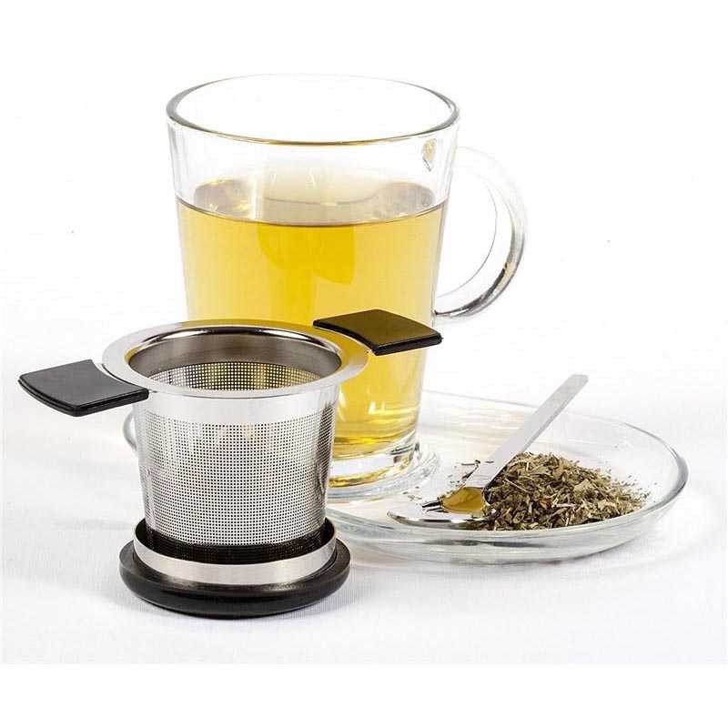 Filter Saringan Menyeduh Teh Premium Stainless Steel Tea Infuser