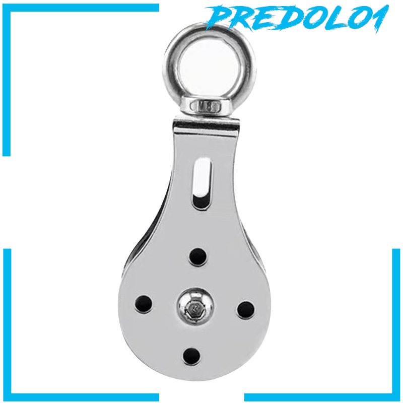 [PREDOLO1] Lifting Rope Pulley Swivel Heavy Duty 304 Stainless Steel Fitness Wheel