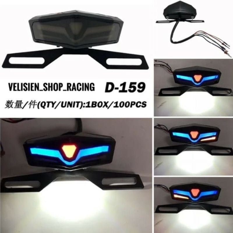 Lampu stoplamp belakang LED plus sen KLX RX king  new R15 R25 CBR new