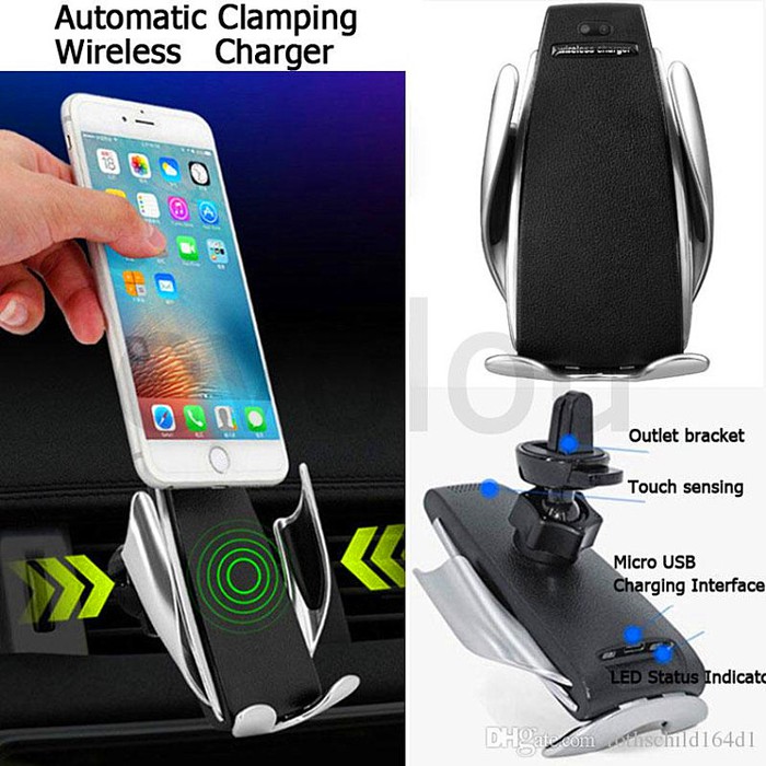 Car Holder Wireless Fast Charging Auto / Open Magic Smart Sensor