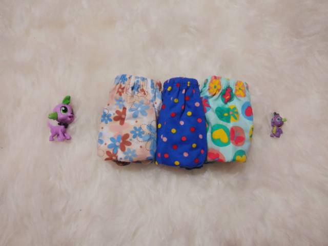 Celana dalam anak perempuan motif campur isi 3 pcs