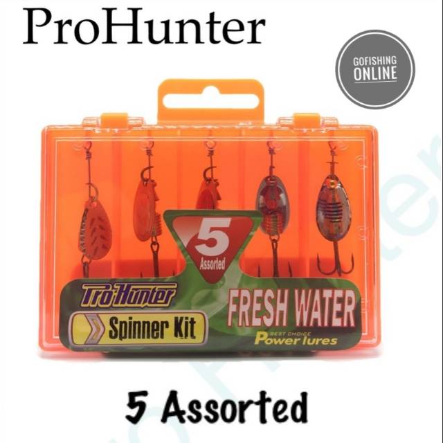 Spinner Kit Pro Hunter isi 5