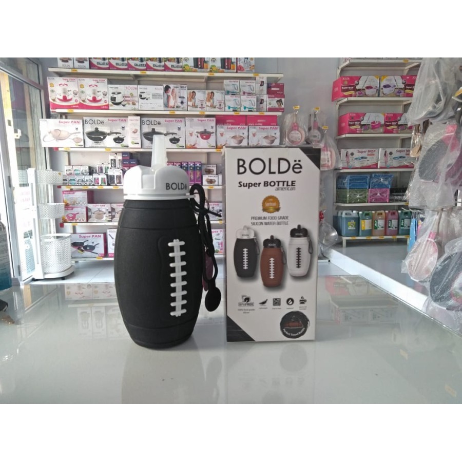 BOLDe Super Bottle American - Botol Minum Tumblr 600ml - Botol Silicon