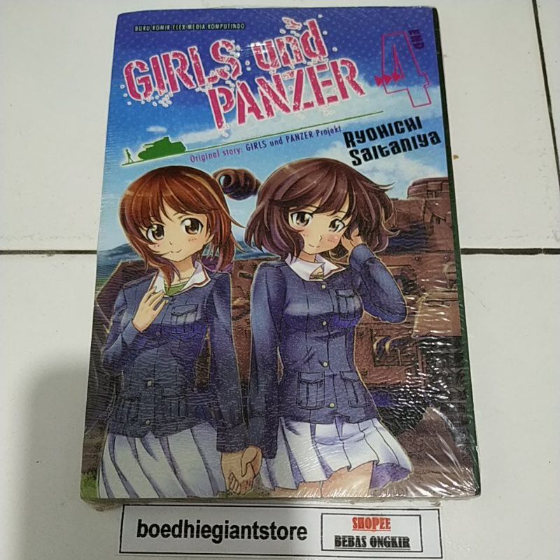 komik girls und panzer 4, segel