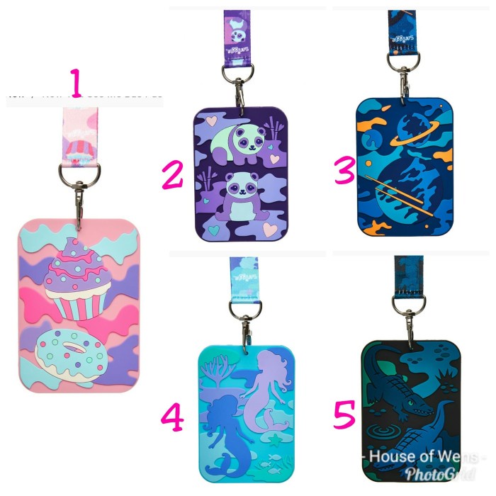 

Id Card - Smiggle Now You See Me Bus Pass Lanyard - Gantungan Smiggle - Name Tag