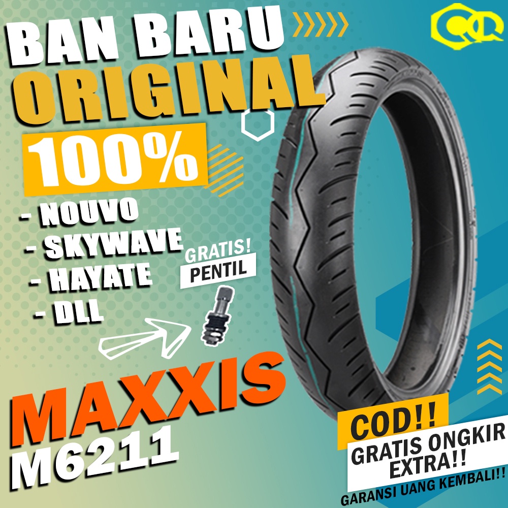 BAN MOTOR MAXXIS M6211 M6212 MATIC RING 16 BAN TUBLES MOTOR MATIC AKSESORIS BAN MOTOR RING 16 TUBLES