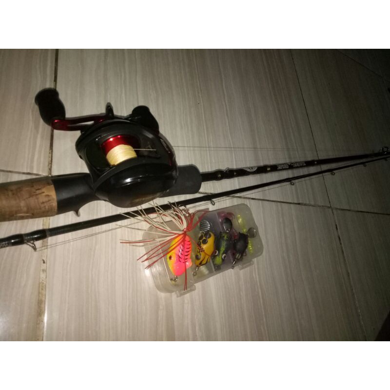 Rod Fenwick Iron Hawk 6-10lb dan Bc Pionner Crossfire