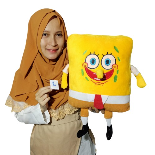 Bantal boneka spongebob L murah