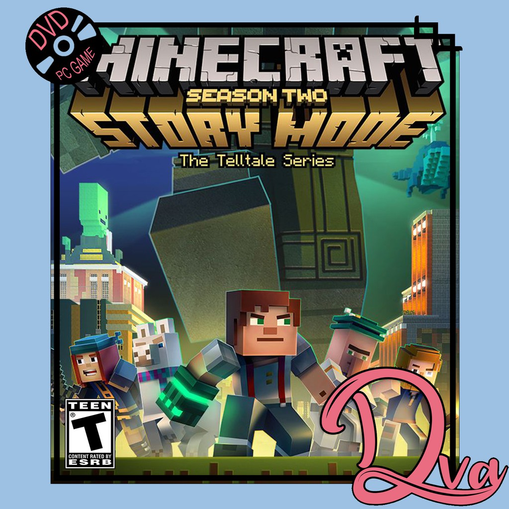 Minecraft Story Mode Season 2 - PC GAME CD DVD GAME PC