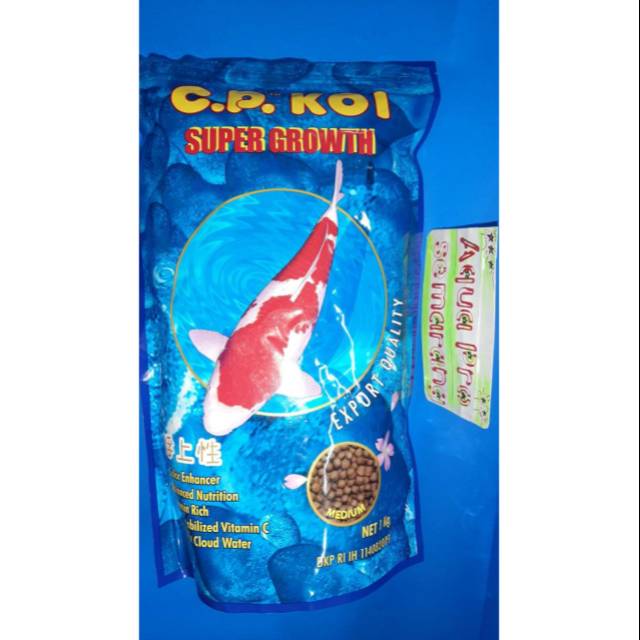 Makanan Koi Pertumbuhan/ Growth CP Koi (C P Koi)