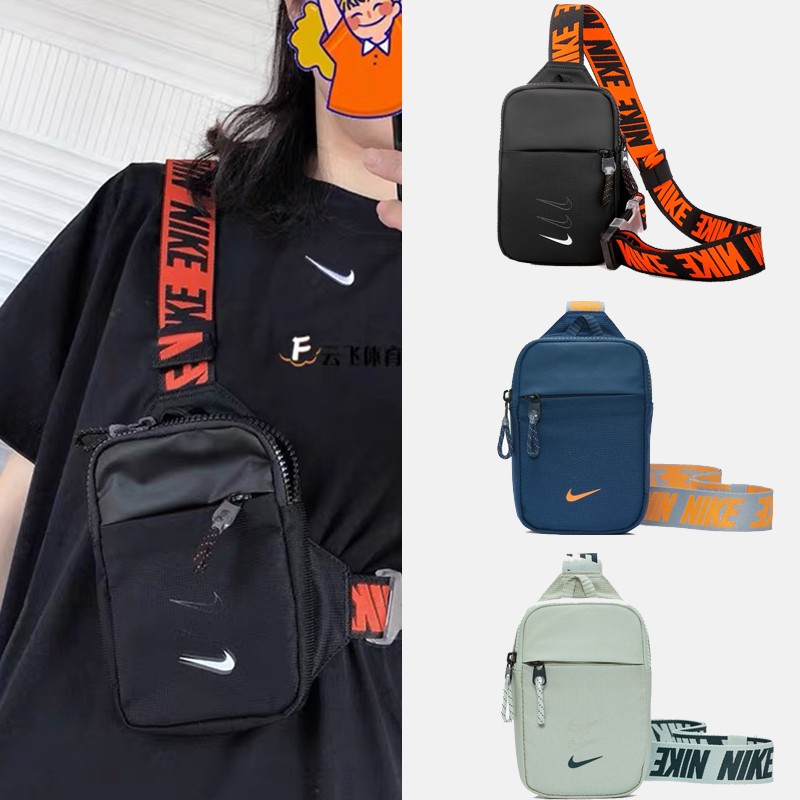 Tas bahu Nike, tas pinggang, tas messenger, tas ponsel yang nyaman, tas olahraga, tas santai