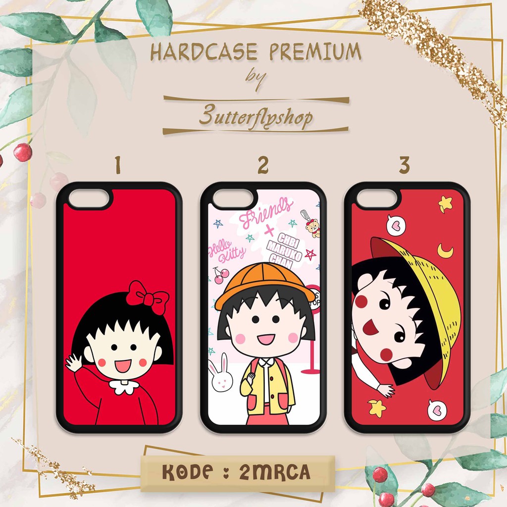 Hardcase Maruko Chan casing case HP xiaomi samsung iphone oppo vivo realme redmi meizu