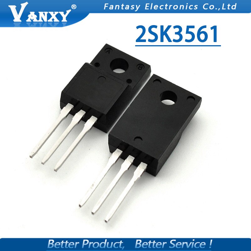 (Ready Stok) 10pcs 2SK3561 TO-220F K3561 TO220F TO220 500V 8A
