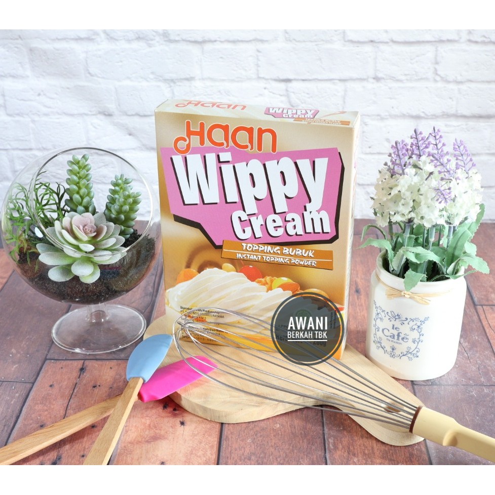 

Haan wippy cream / instant topping bubuk 200gr