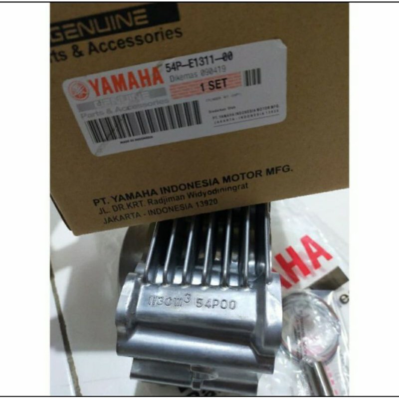 BLOK SET CYLINDER SET MIO J MIO GT115 XRIDE SOUL GT 115 FINO 115 FI (54P)