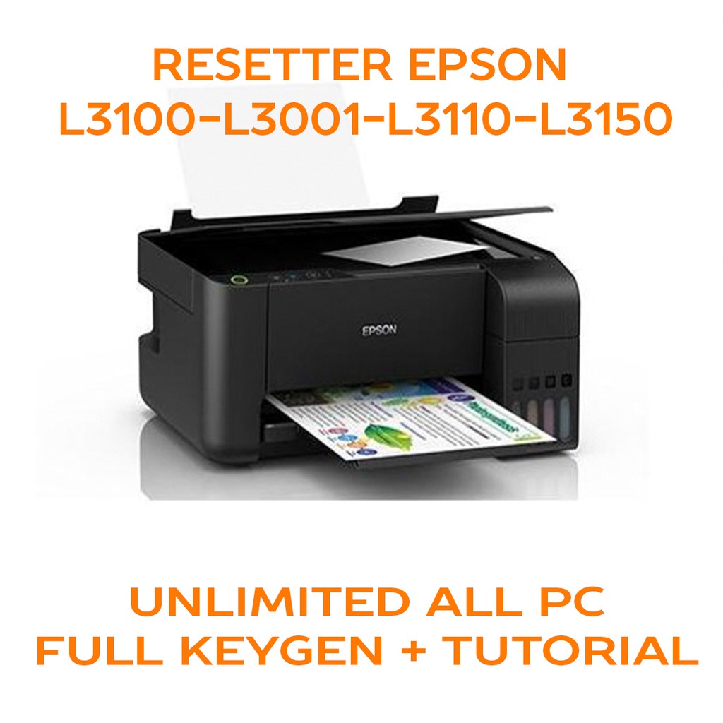 Jual Resetter Epson L3100 L3001 L3110 L3150 Multi Adjustment Program Shopee Indonesia 8567