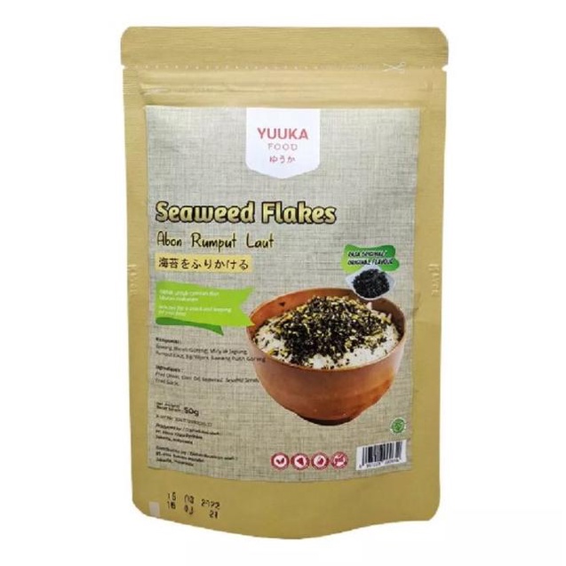 

Diskon Yuuka Food anti GTM Abon Rumput Laut Original (Seaweed Flakes) 50gr Diskon