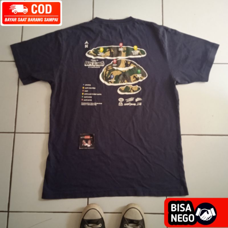 KAOS AAPE BY A BATHING APE SECOND/KAOS AAPE CAMO SECOND/KAOS A BATHING APE SECOND/KAOS BAPE SECOND