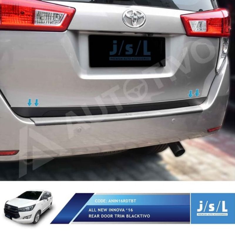 list pintu belakang all new innova 2016 hitam jsl