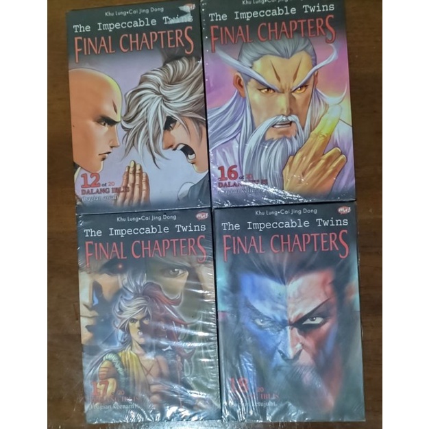 Komik The Impecable Twins Final Chapter Baru Segel Vol 12, 16, 17, 18